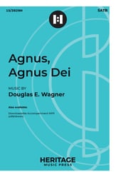 Agnus, Agnus Dei SATB choral sheet music cover